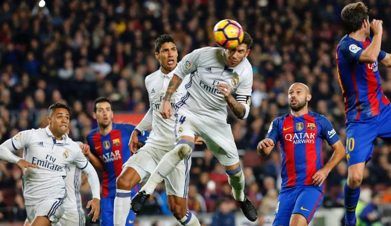 Top Cầu Thủ Đánh Đầu Giỏi - Đẳng Cấp Không Chiến Top Đầu 2 Sergio Ramos header